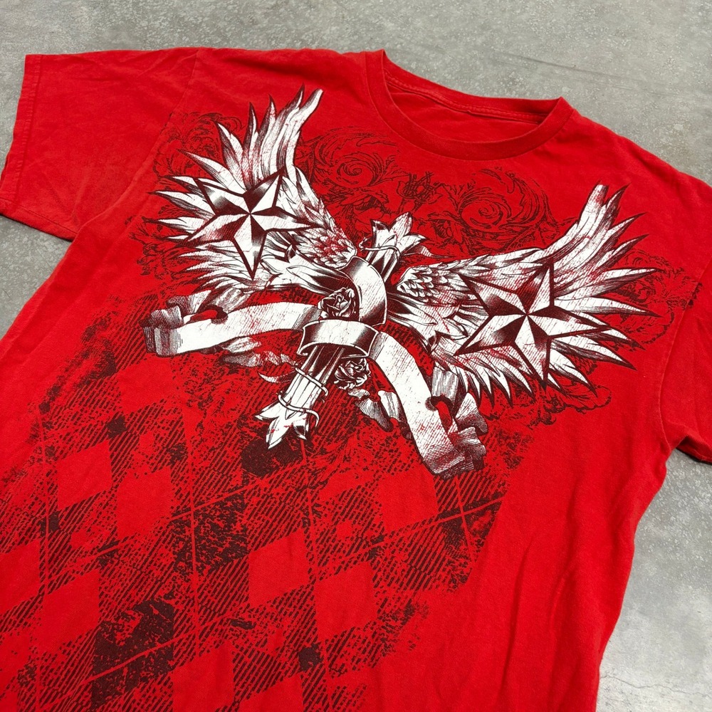 Y2K mens wing shirt